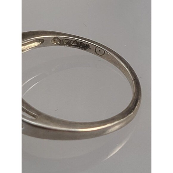 VTG Avon Sterling Silver Ring Lavender Jade 925 Size 5.75 Gemstone Jewelry - Picture 5 of 8